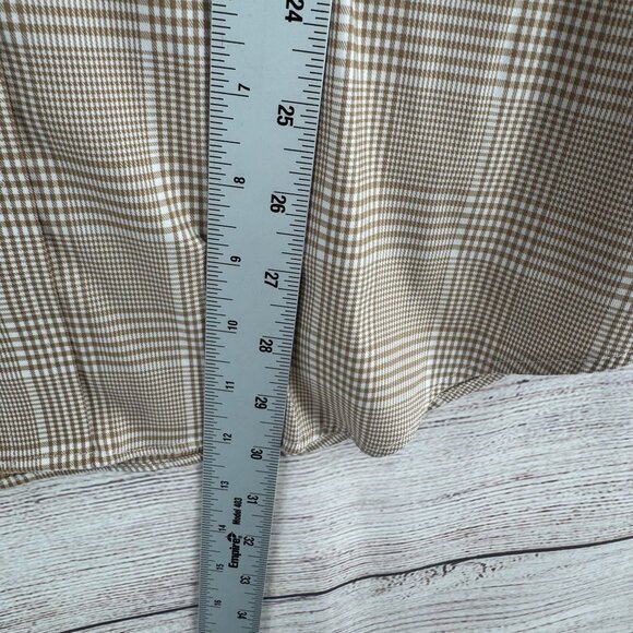 Lauren Ralph Lauren Black Label Slim Fit Performance Stretch Shirt Men's L Beige - Picture 13 of 13